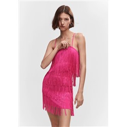 Vestido flecos