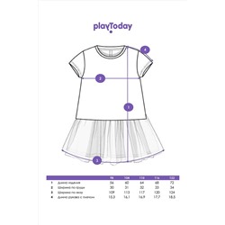 Платье PLAYTODAY, 1088577