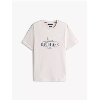 Tropical Floral Logo T-Shirt