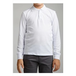 NOBLE STORE Kız & Erkek Çocuk Uzunkol Polo Yaka Okul T-shırt NBLE020