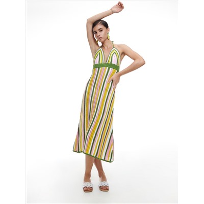 Kleid mit Lochmuster
