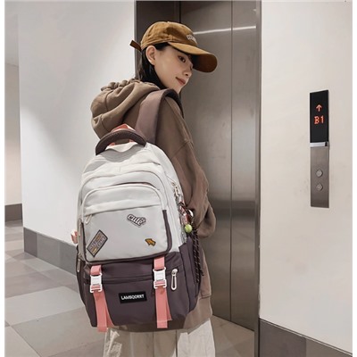 Рюкзак школьный для девочек и мальчиков. Брелок в подарок