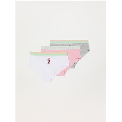 PACK OF 3 POWERPUFF GIRLS © & ™ WARNER BROS CLASSIC BRIEFS