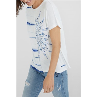Camiseta manga corta mandala