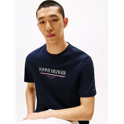 Tommy 1985 Stripe Logo T-Shirt