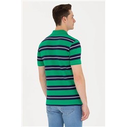 Erkek Yeşil Polo Yaka Tişört