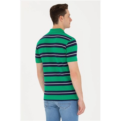 Erkek Yeşil Polo Yaka Tişört