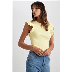 Defacto Regular Fit Bisiklet Yaka Kısa Kollu Tişört X5562AZ23SM