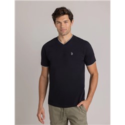 DOUBLE V-NECK T-SHIRT