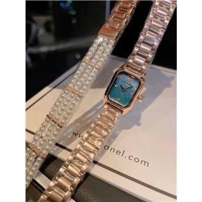 Подарочный набор от Arman*i ⌚️женские наручные часы и браслет  Реплика 1:1