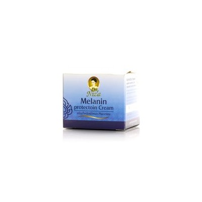 Плацентарный антивозрастной осветляющий крем для лица от Niza  5 гр / Niza melanin protection cream