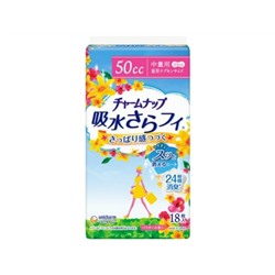 UNICHARM  Гигиенические прокладки для женщин впитывающие MEDIUM CHARM NAP 50 СС 18 шт