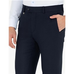 Lacivert Slim Fit Kumaş Pantolon