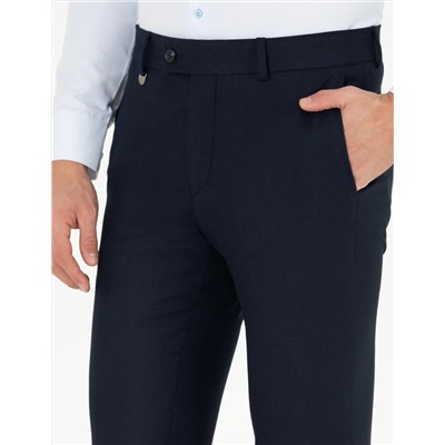 Lacivert Slim Fit Kumaş Pantolon