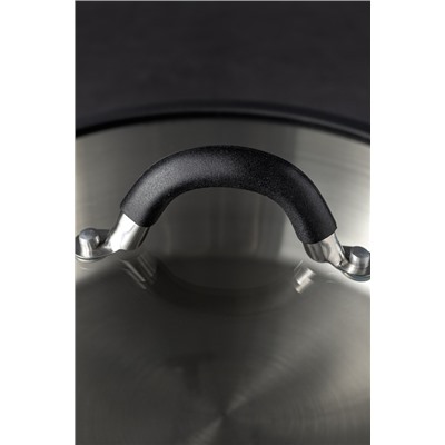 Colin Kısa Tencere - Çelik - 24 cm