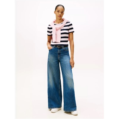 Stripe Crewneck T-Shirt