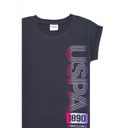 Kız Çocuk Antrasit Pijama Takımı