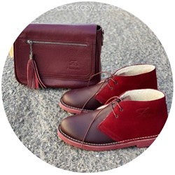 Ab. Zapatos 4535 Burdeos+Pelle Ab.Zapatos VIGA (1170)