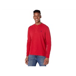 U.S. POLO ASSN. Long Sleeve Solid Thermal Henley