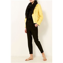 Chaqueta biker Amarillo