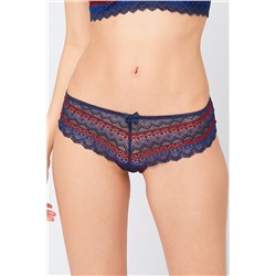 Shorty Icone Azul marino y burdeos
