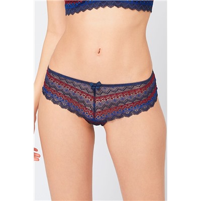 Shorty Icone Azul marino y burdeos
