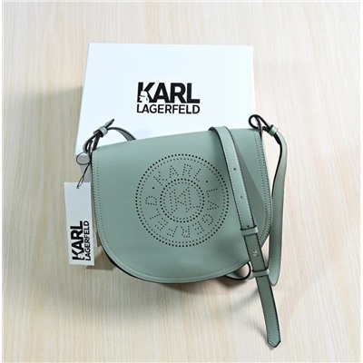 Сумка-седло с магнитным клапаном и через плечо KARL LAGERFEL*D ОРИГИНАЛ!