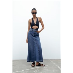 ZW LONG DENIM SKIRT