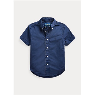 Boys 2-7 Cotton Poplin Shirt