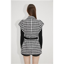 Chaleco Blanco y negro