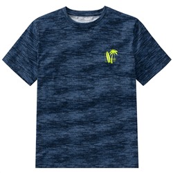 Jungen T-Shirt in Melange-Optik