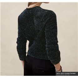TINSEL PULLOVER SWEATER
