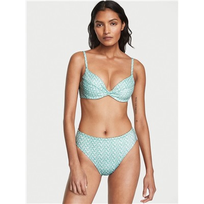VICTORIA'S SECRET SWIM Mix-and-Match Twist Removable Push-Up Bikini Top