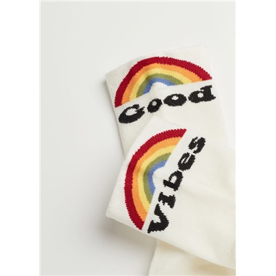 Kurze Socken Good Vibes für Mädchen