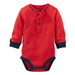 Thermal Henley Bodysuit