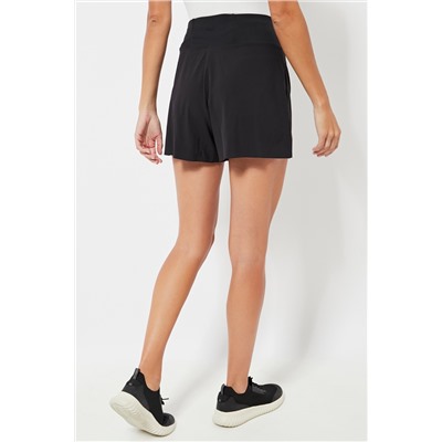 Short cintura alta - Negro