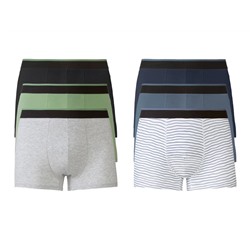 LIVERGY® Herren Boxer, 3 Stück, hoher Baumwollanteil