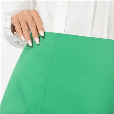 Костюм с юбкой из лёгкой ткани, Подход со вкусом (green, 2 в 1)