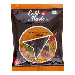 EASTMADE SPICES Black pepper whole Перец чёрный, горошек 50г