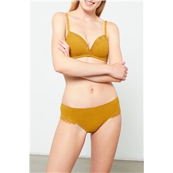 Sujetador con relleno Ladies Mostaza y ocre