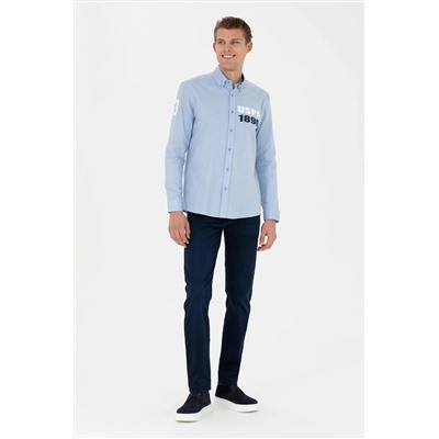Erkek Lacivert Jean Pantolon