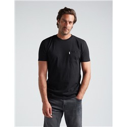 Pocket T-shirt, Men, Black