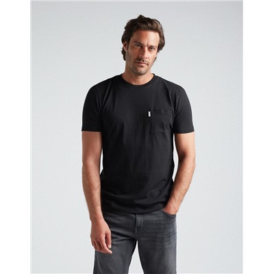 Pocket T-shirt, Men, Black