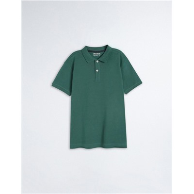 Piquet Polo, Men, Green