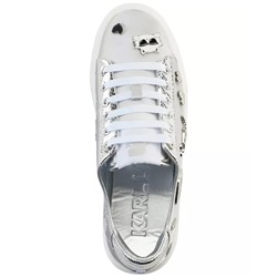 KARL LAGERFELD PARIS Women's Cate Pins Lace-Up Sneakers