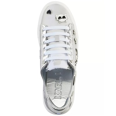 KARL LAGERFELD PARIS Women's Cate Pins Lace-Up Sneakers