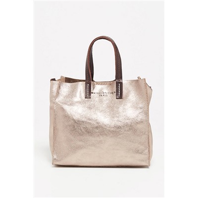 Bolso de piel Coti Bronce