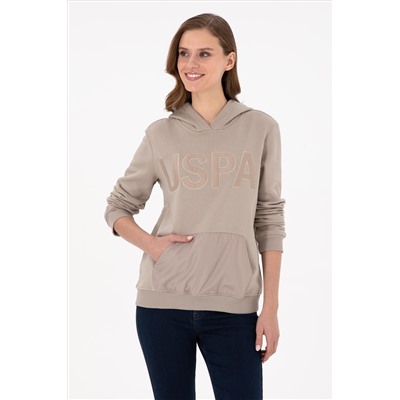 Kadın Taş Kapüşonlu Sweatshirt