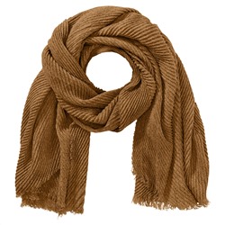 Damen Schal mit gerippter Oberfläche