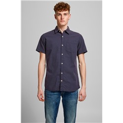 Camisa regular fit Azul marino